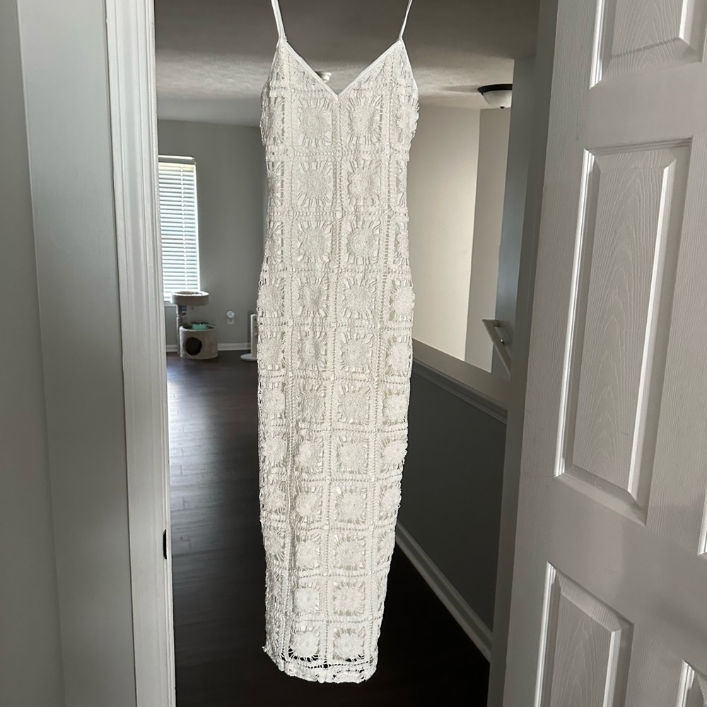Barisa Maxi Dress - white